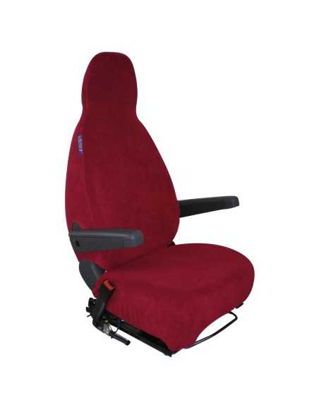 housses de siège éponge coton extensible bordeaux - Générique - 3760146710078
