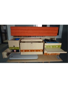 male arrière globe trotter ludospace - camp in box - Camp in Box -