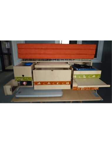 male arrière globe trotter ludospace - camp in box - Camp in Box -