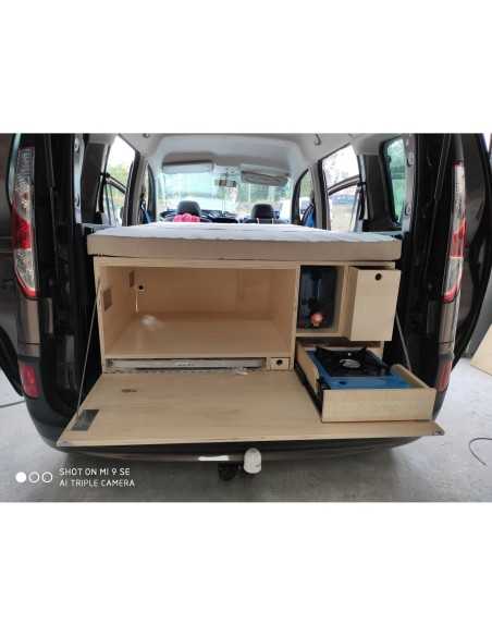 male arrière baroudeur van - camp in box - Camp in Box -