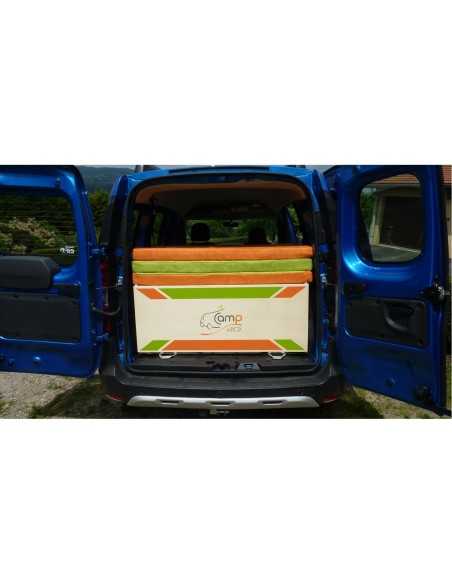 male arrière voyager van - camp in box - Camp in Box -