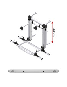 porte-vélos bike lift br-system modèle short rail - br-systems - BR-Systems - 5407003740332