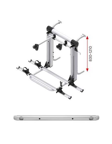 porte-vélos bike lift br-system modèle short rail - br-systems - BR-Systems - 5407003740332
