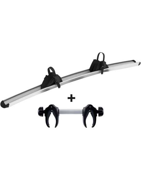 kit d'extension 3/4 vélos excellent / elite g2 4th rail kit anodised gray - thule - Thule - 5415182009782