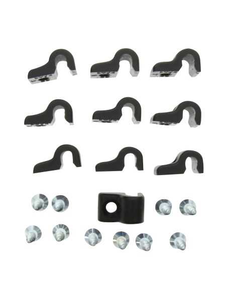 chappes de fixation + vis pour filet de protection - Générique - 3700628237921