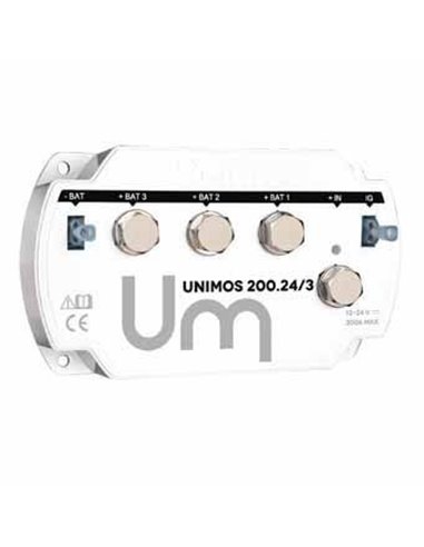 Repartiteur De Charge 12.24v - 200a - 3 Sorties - UNIMOS 200.24/3 - UNITECK - UNITECK - 3760233351412
