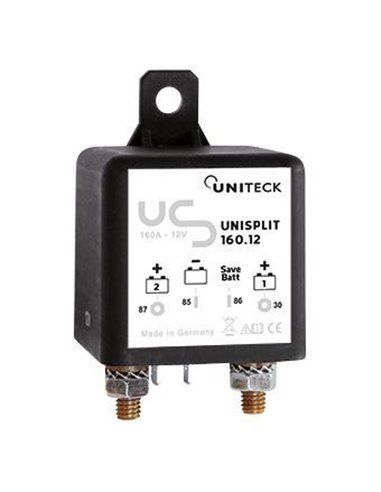 Coupleur Séparateur 12v - 160a - UNISPLIT 160.12 - UNITECK - UNITECK - 3760233350927