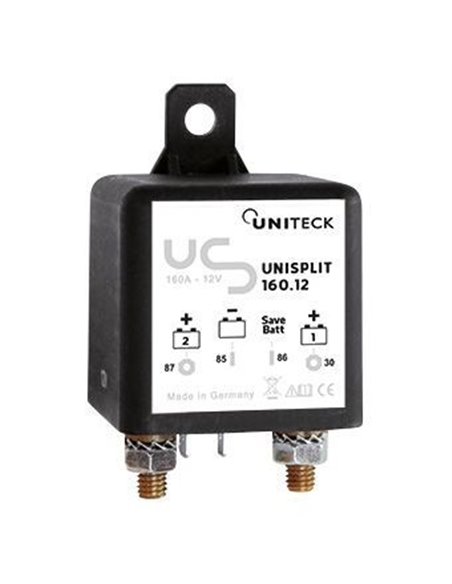Coupleur Séparateur 12v - 160a - UNISPLIT 160.12 - UNITECK - UNITECK - 3760233350927