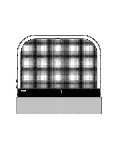 moustiquaire de façade quickfit 2,60 mètres - thule - Thule - 5415182041577