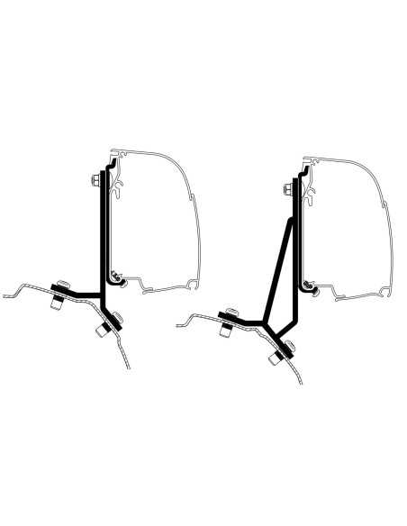 adaptateur omnistor 4200 ford transit / tourneo custom minivan - thule - Thule - 5415182066426