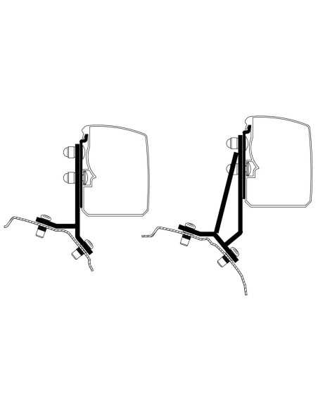 adaptateur omnistor 3200 ford transit / tourneo custom minivan - thule - Thule - 5415182056953