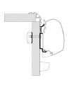 adaptateur pour stores knauss après 2017 (4 pièces) - thule - Thule - 5415182048415