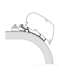 adaptateur de stores rapido distinction 5 m - thule - Thule - 5415182046206