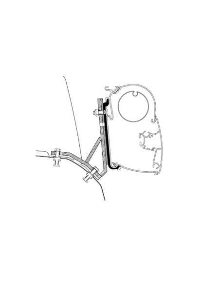 adaptateur iveco - ducato h2 toit relevable - thule - Thule - 5415182007801