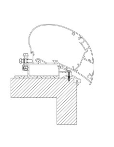 adaptateur de stores roof top - thule - Thule - 5415182005623
