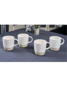 set à café natura 4 pièces - isabella - Isabella - 5705886834323