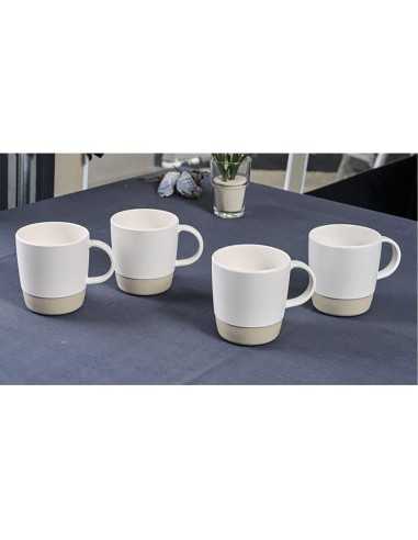 set à café natura 4 pièces - isabella - Isabella - 5705886834323