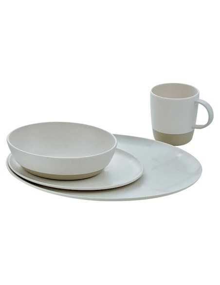 pack vaisselle natura 8 pièces - isabella - Isabella - 5705886834309