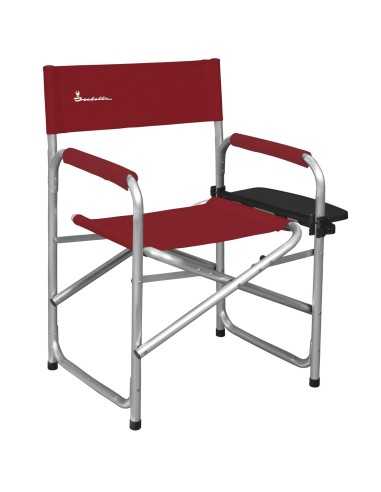 fauteuil metteur en scène avec tablette rouge - isabella - Isabella - 5705886834200