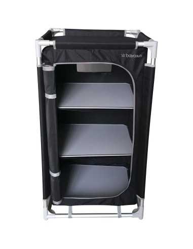 meuble de rangement tube 3 étagères - baya sun - Baya Sun - 3700628251262