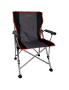 chaise easy life gris/rouge - baya sun - Baya Sun - 3700628252160