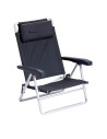 fauteuil de plage dark grey - isabella - Isabella - 5705886815186