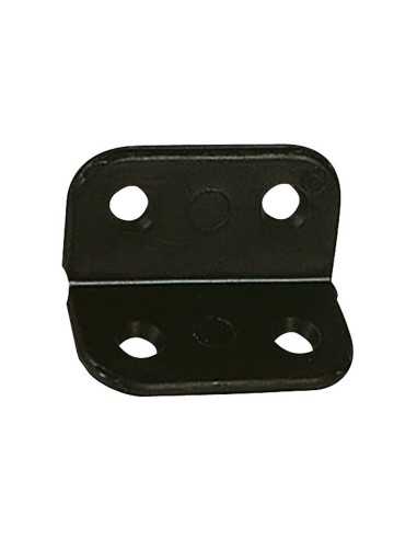 charnière plate nylon sans axe 40 x 40 mm noire - Générique -