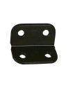 charnière plate nylon sans axe 40 x 40 mm noire - Générique -