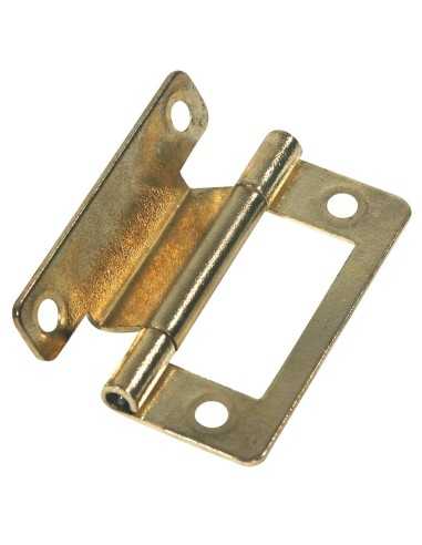 charnières de meuble laitonnées x2 - Générique - 3700628237969