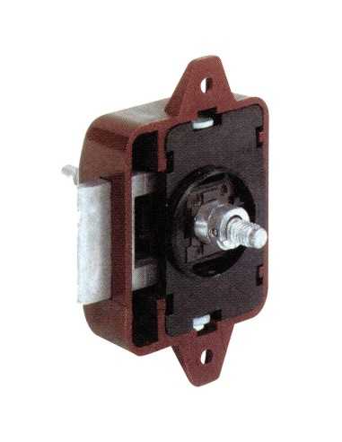 serrure de placard / porte à poussoir nue à poussoir 3 points nue - Générique -