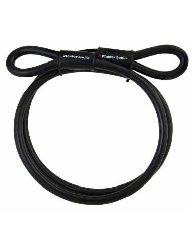 câble à boucles en acier tressé - masterlock - Masterlock - 3520190369413