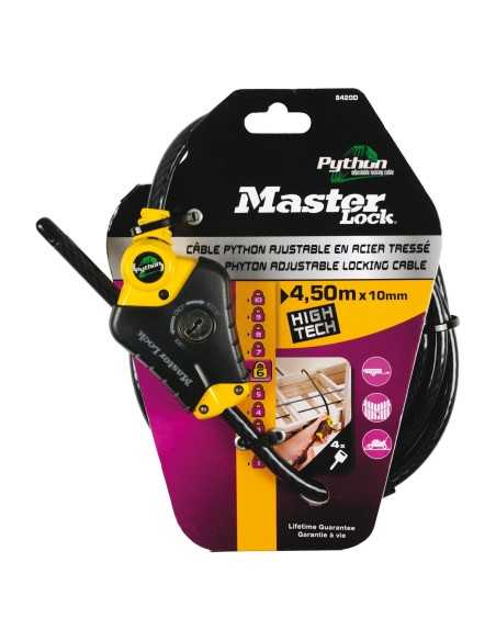 câble python™ ajustable longueur 4,50 m - masterlock - Masterlock - 3520190933843