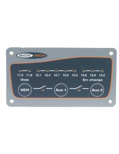 jauge 3 batteries - inovtech - Inovtech - 3700628202462