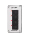 panneaux électriques panneau 4 s - 4 interrupteurs - votronic - Votronic - 4250683617507