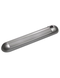 réglette à leds luxy grise - Générique - 3700628215806