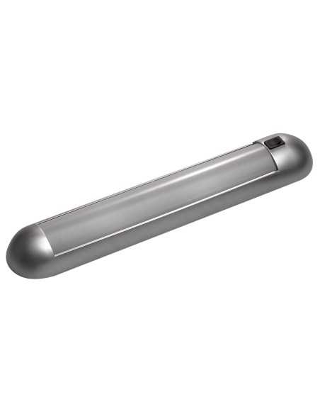 réglette à leds luxy grise - Générique - 3700628215806