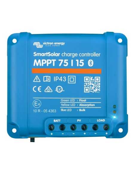 régulateur de charge mppt smart solar 75/15 - victron - Victron - 8719076040804