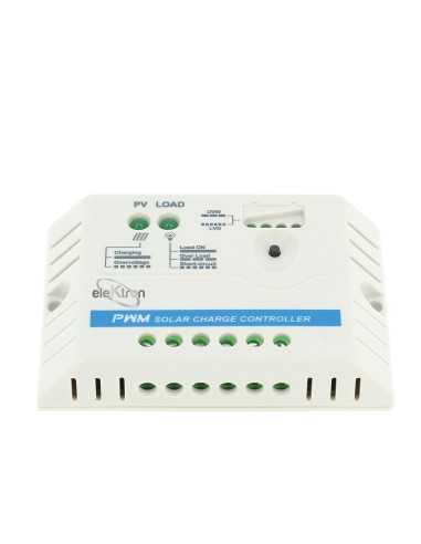 régulateur solaire pwm 10a - elektron - Elektron - 3700628245780