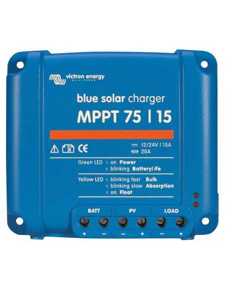 régulateur de charge bluesolar mppt 75/15 - victron - Victron - 8719076025320