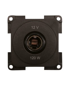 prise 12 volts diamètre 12 mm gris foncé - Générique - 4056161070136