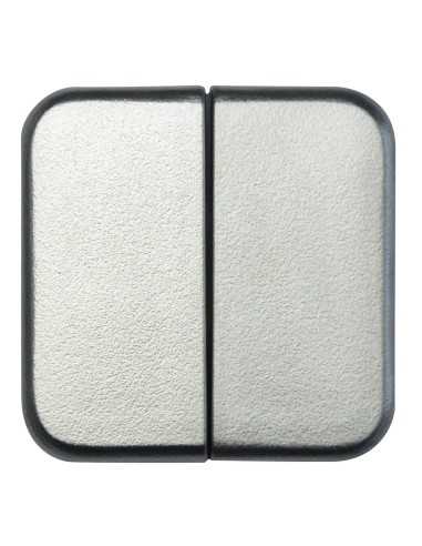 bascule double gris métal - Générique - 4056161054570