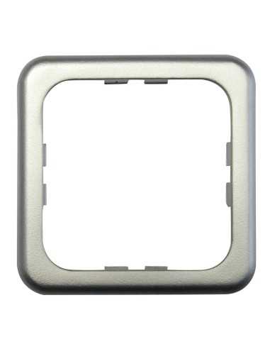 encadrement simple gris métal - Générique - 3700628239482