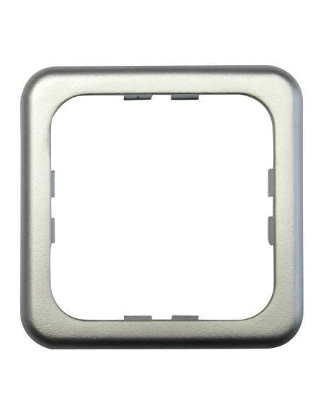 encadrement simple gris métal - Générique - 3700628239482