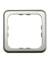 encadrement simple gris métal - Générique - 3700628239482