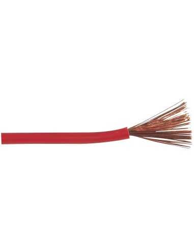 fils fil 1 x 6 mm2 rouge - Générique - 8435144503162