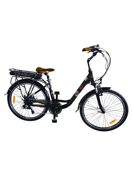 vélo électrique city road 26'' noir, 10,4ah - eza - EZA - 3700628252573