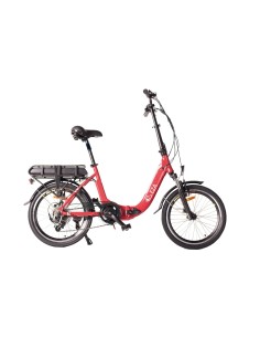 vélo à assistance électrique confort 20'' rouge 13ah - eza - EZA - 3700628252511