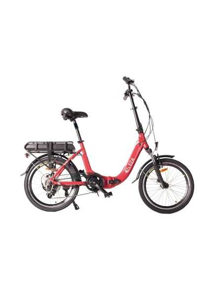 vélo à assistance électrique confort 20'' rouge 13ah - eza - EZA - 3700628252511