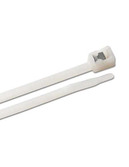 collier de serrage blanc collier de serrage auto coupant b 20cm - ancor - ANCOR -