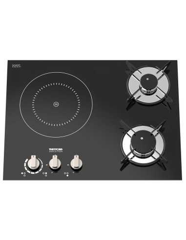 plaque de cuisson 2 feux gaz + 1 induction top line 981 version gauche - thetford - Thetford - 5060252081016